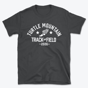 Turtle Mountain Community Middle School Track and Field Basic T-Shirt