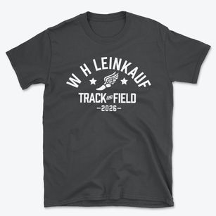 W H Leinkauf Elementary School Track and Field Basic T-Shirt