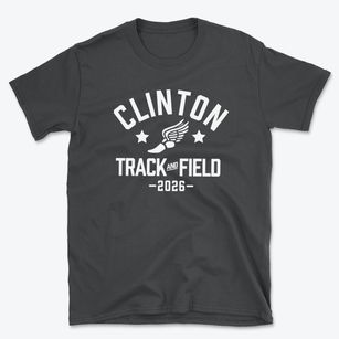 Clinton Middle School Track and Field Basic T-Shirt