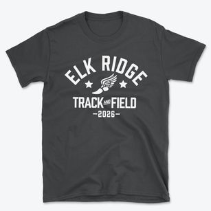 Elk Ridge Elementary School Track and Field Basic T-Shirt