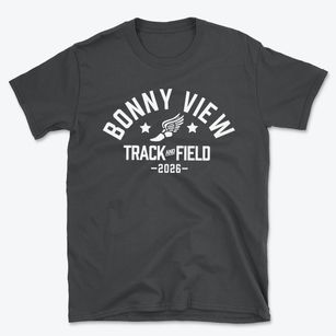 Bonny View Elementary School Track and Field Basic T-Shirt
