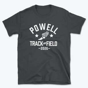 Lawrence Powell Elementary School Track and Field Basic T-Shirt