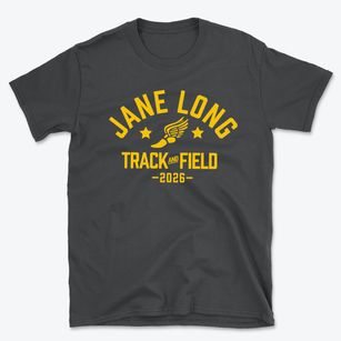 Jane Long Middle School Track and Field Basic T-Shirt