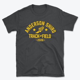 Anderson Shiro High School Track and Field Basic T-Shirt