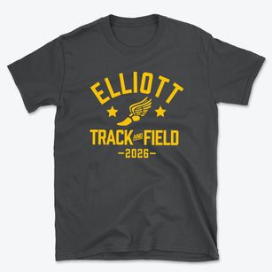 Elliott Elementary School Track and Field Basic T-Shirt