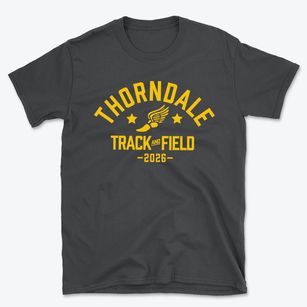Thorndale Senior High School Track and Field Basic T-Shirt