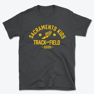 Sacramento Kids Academy Track and Field Basic T-Shirt