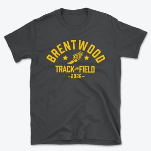 Brentwood Christian School Track and Field Basic T-Shirt