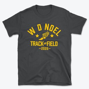W D Noel Magnet School Track and Field Basic T-Shirt