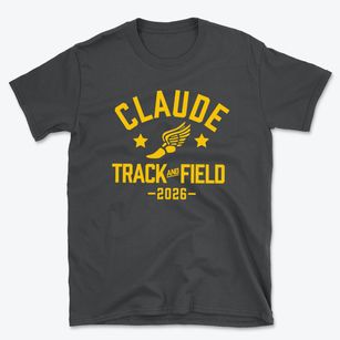 Claude Elementary School Track and Field Basic T-Shirt