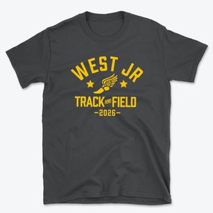West Jr High School Track and Field Basic T-Shirt