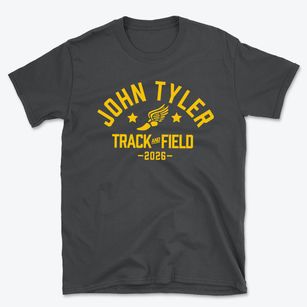 John Tyler Elementary School Track and Field Basic T-Shirt