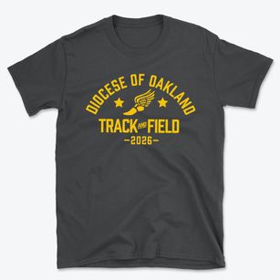 Diocese Of Oakland Track and Field Basic T-Shirt