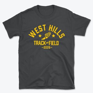 West Hills High School Track and Field Basic T-Shirt