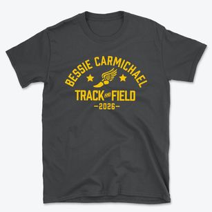 Bessie Carmichael Elementary School Track and Field Basic T-Shirt