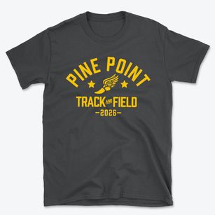 Pine Point School Track and Field Basic T-Shirt