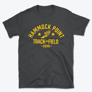 Hammock Point Elementary School Track and Field Basic T-Shirt