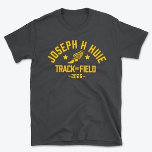 Joseph H Huie Elementary School Track and Field Basic T-Shirt