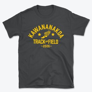 Kawananakoa Middle School Track and Field Basic T-Shirt