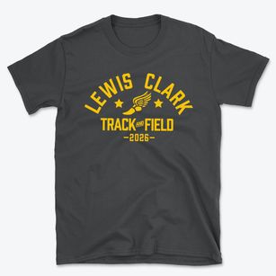 Lewis & Clark Middle School Track and Field Basic T-Shirt
