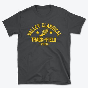 Valley Classical Christian School Track and Field Basic T-Shirt