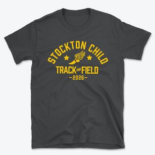 Stockton Child Parent Center Track and Field Basic T-Shirt