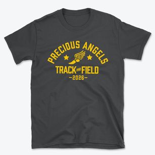 Precious Angels Track and Field Basic T-Shirt