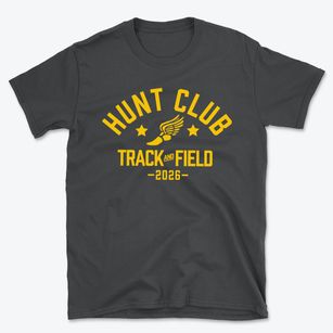 Hunt Club Elementary School Track and Field Basic T-Shirt