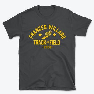Frances Willard Elementary School Track and Field Basic T-Shirt