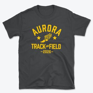 Aurora Central Catholic High School Track and Field Basic T-Shirt