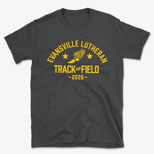 Evansville Lutheran School Track and Field Basic T-Shirt