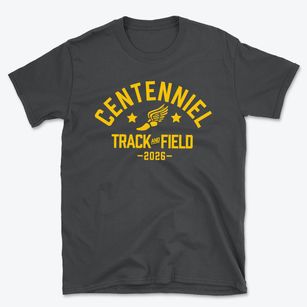 Centenniel Middle School Track and Field Basic T-Shirt