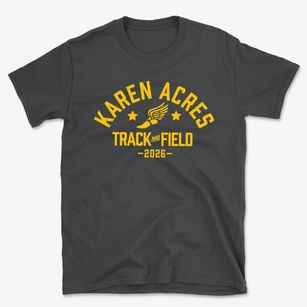 Karen Acres Elementary School Track and Field Basic T-Shirt