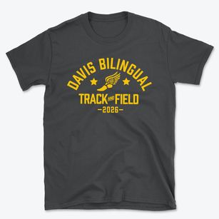 Davis Bilingual Magnet School Track and Field Basic T-Shirt