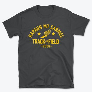 Kapaun Mount Carmel High School Track and Field Basic T-Shirt