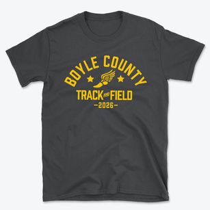 Boyle County Middle School Track and Field Basic T-Shirt
