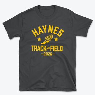 Haynes Academy For Advanced Studies Track and Field Basic T-Shirt