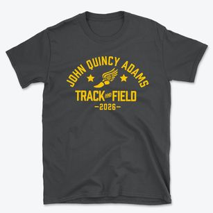 John Quincy Adams Middle School Track and Field Basic T-Shirt