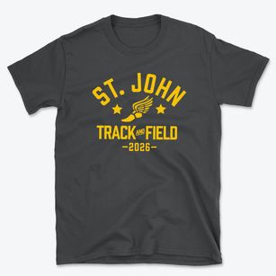 Saint John Elementary School Track and Field Basic T-Shirt