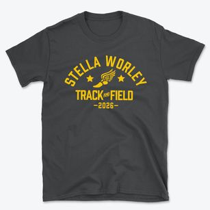 Stella Worley Middle School Track and Field Basic T-Shirt
