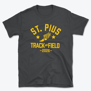 Saint Pius Elementary School Track and Field Basic T-Shirt