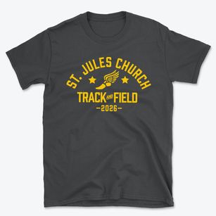 St Jules Church Track and Field Basic T-Shirt