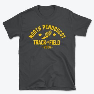 North Penobscot Technological School Track and Field Basic T-Shirt