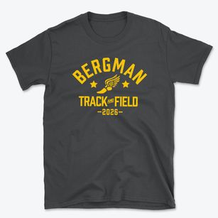 Bergman High School Track and Field Basic T-Shirt