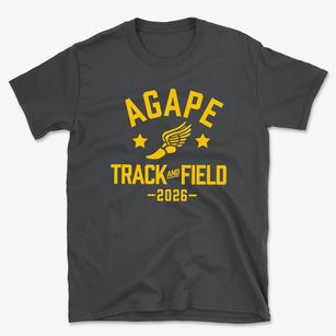 Agape Christian Academy Track and Field Basic T-Shirt