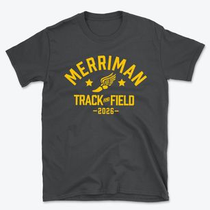 Merriman Elementary School Track and Field Basic T-Shirt