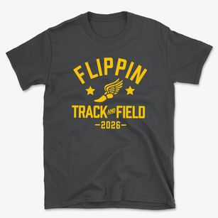 Flippin Elementary School Track and Field Basic T-Shirt