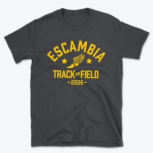 Escambia Career Readiness Center Track and Field Basic T-Shirt