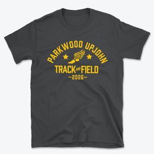 Parkwood Upjohn Elementary School Track and Field Basic T-Shirt