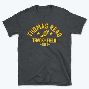 Thomas Read Elementary School Track and Field Basic T-Shirt